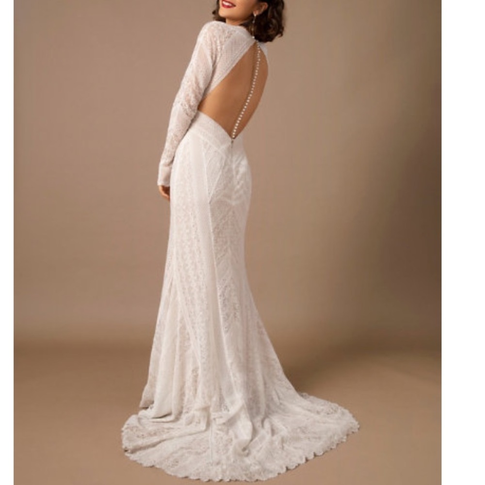 BHLDN Wtoo by Watters Summer Gown Size 12 - Picture 7 of 9